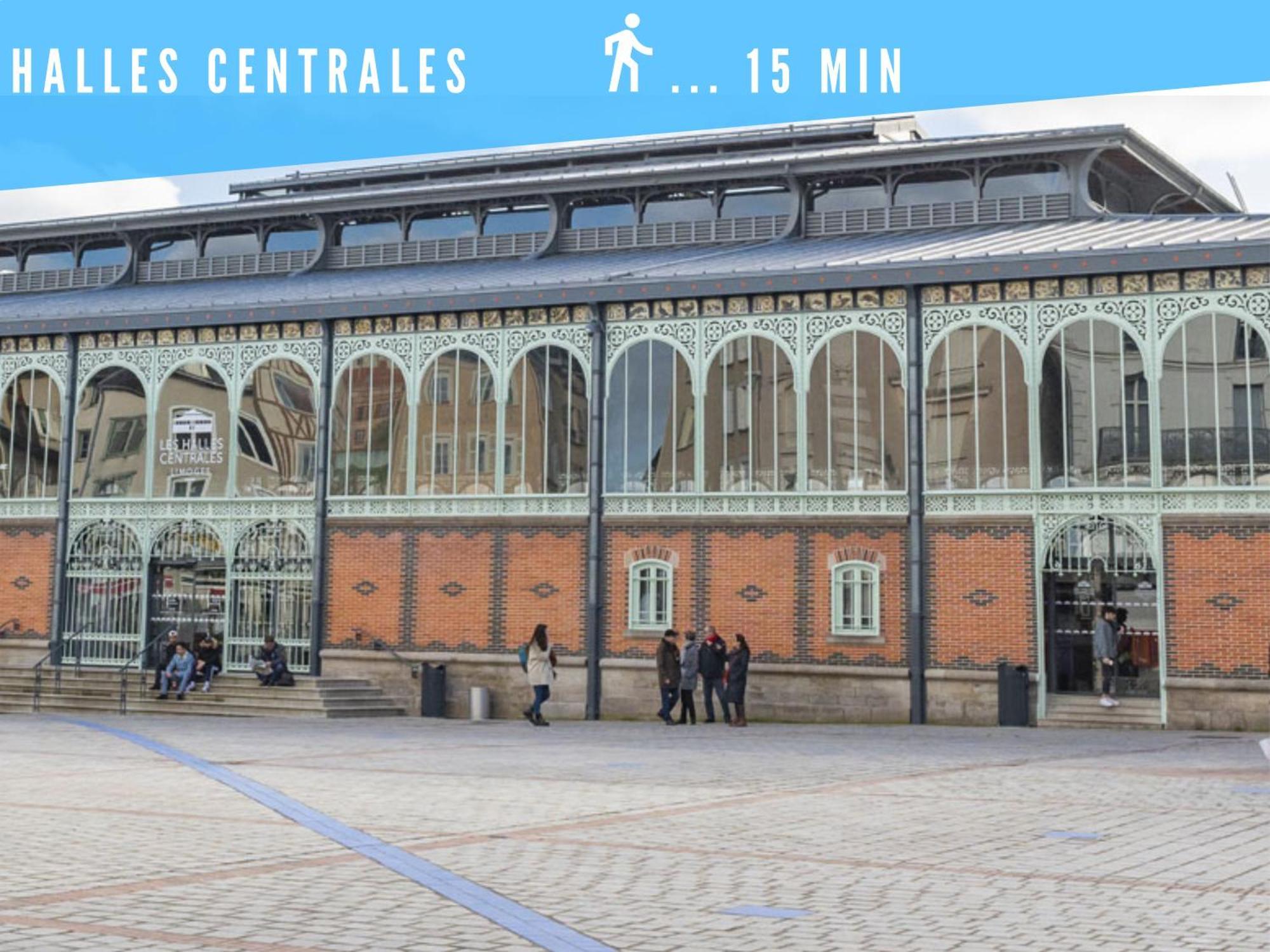 Le Lennon - Centre Ville T2 - Rez-De-Chaussee ليموج المظهر الخارجي الصورة